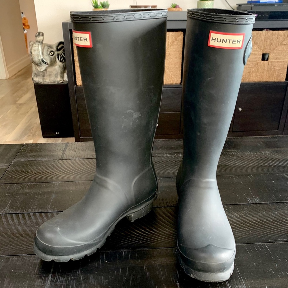 Hunter rain boots